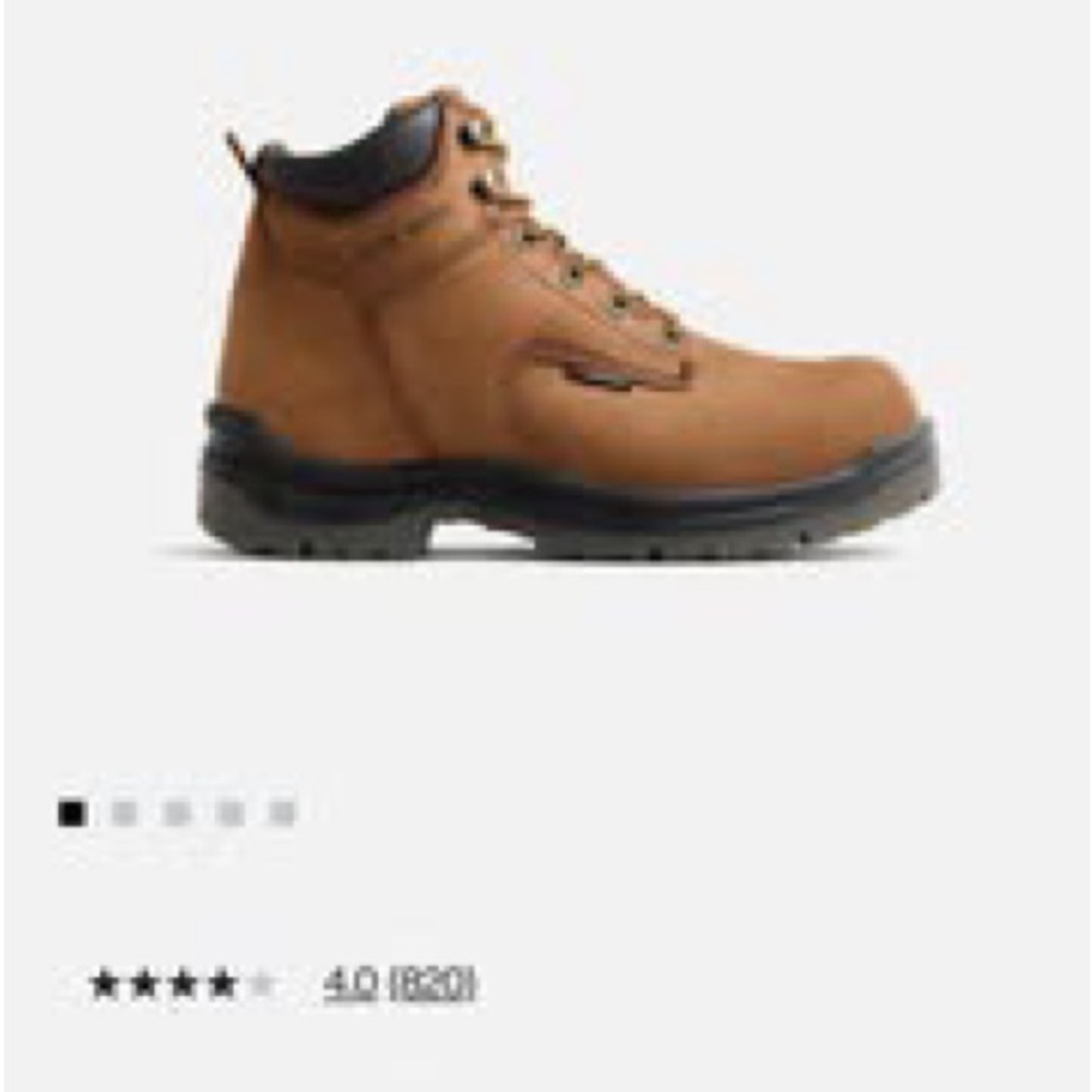 Red Wing 6 inch King Toe boots. Waterproof. Safety toe. New in box.